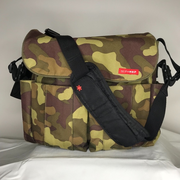 camo skip hop diaper bag
